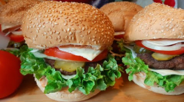 Гамбургер из Макдоналдса?Как приготовить идеальный гамбургер дома?