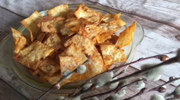 Домашние чипсы из лаваша | быстро и вкусно