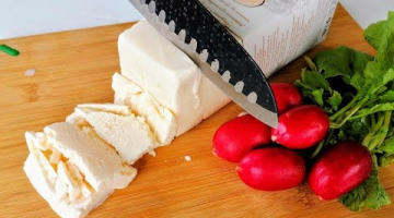 Нарежьте Ряженку и Кефир + Редис и Грибы / Вкуснейший сыр за 5 минут!