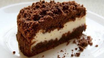 Нежный тертый шоколадный пирог с творогом. Вкусный и простой рецепт творожно - шоколадного пирога