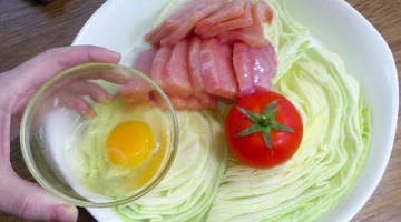 Половинка куриного филе и молодая капуста - вкусный ужин без забот!