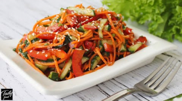 Овощной салат к мясу: легкий и вкусный