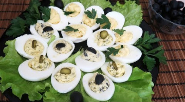 Яйца фаршированные Готовятся проще простого А как вкусно